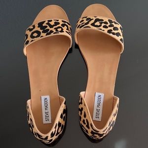 Steve Madden - Corey flat sandal - leopard
